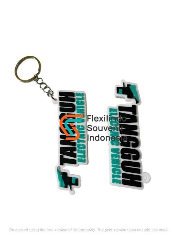 Gantungan kunci karet