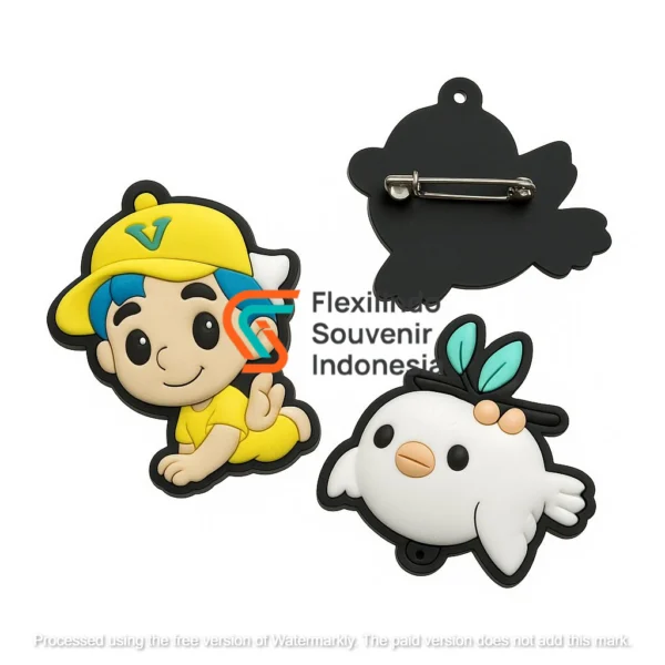 Pin Rubber Custom