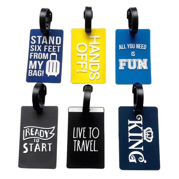 Bag Tag Karet Custom - Gambar 2