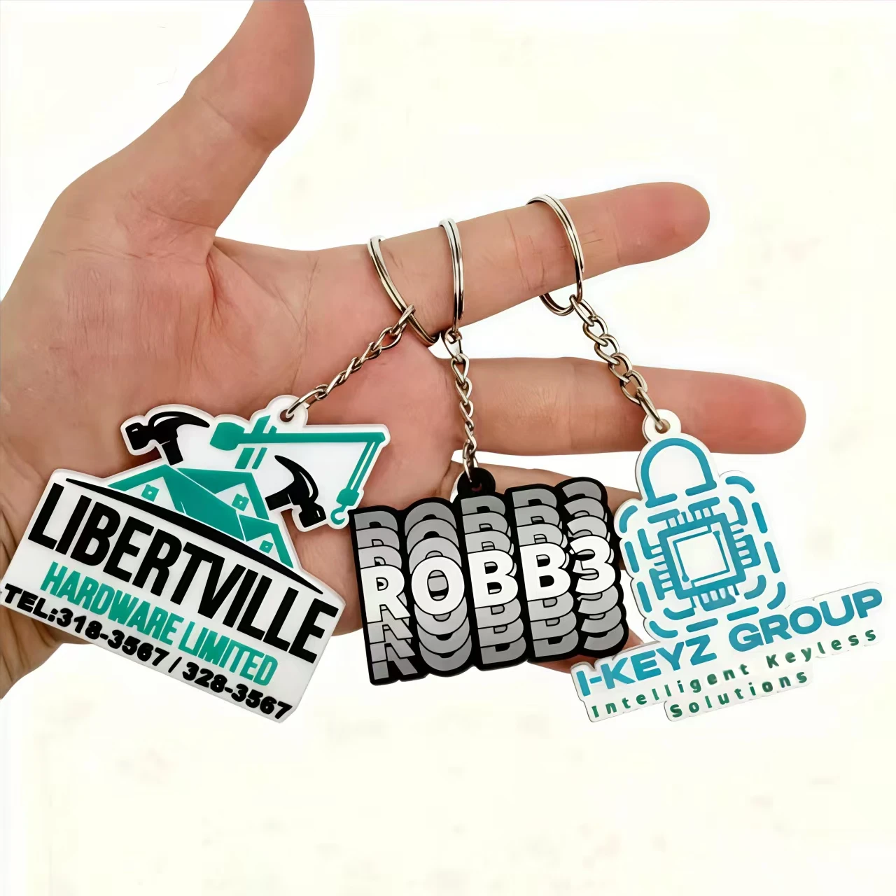 Gantungan Kunci Karet Custom Logo Perusahaan Berkualitas - Image 2