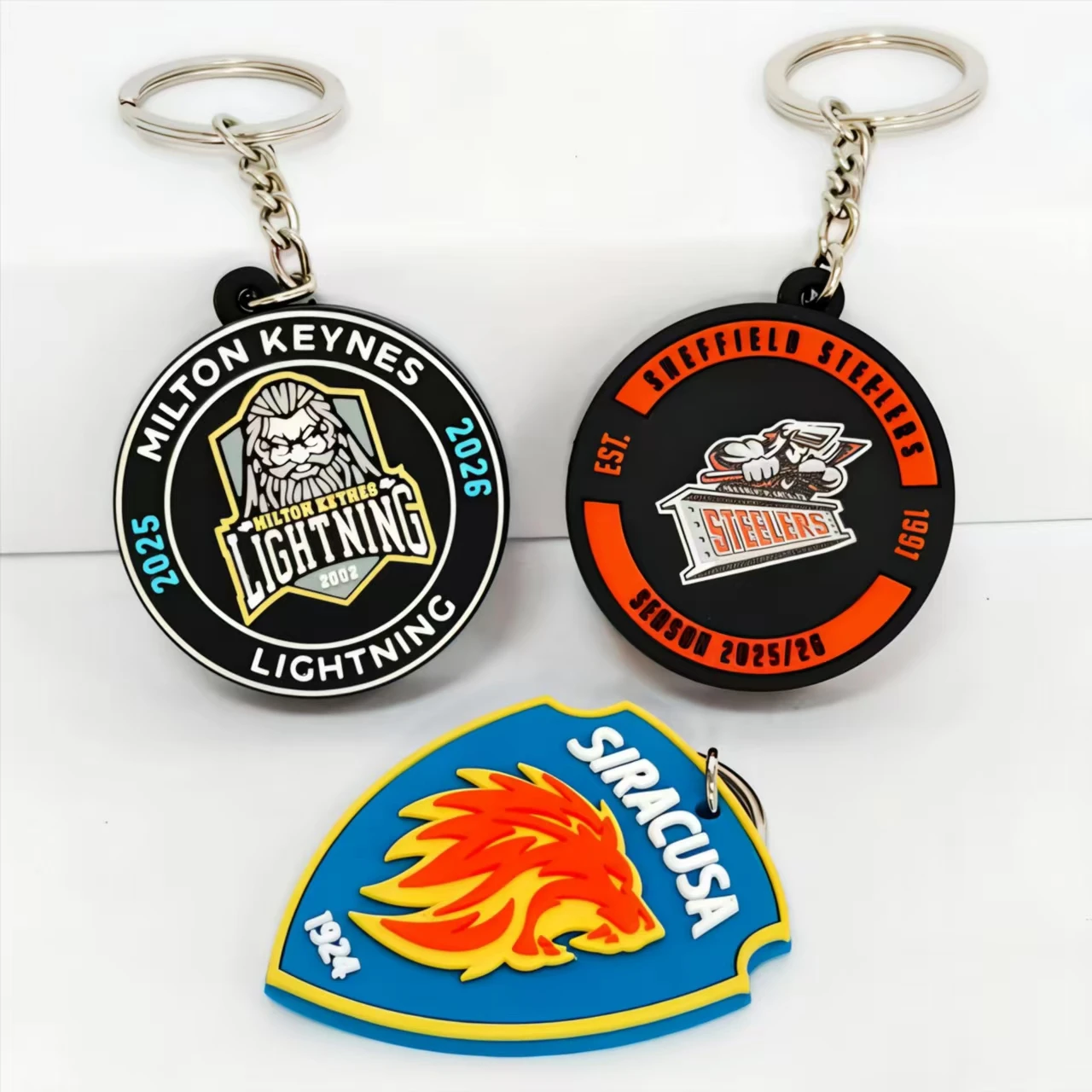 gantungan kunci karet custom logo perusahaan